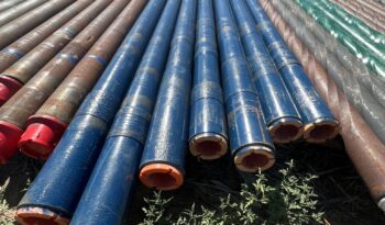 9 1/2″ O.D X 30’L x 4 3/4″ I.D Drill Collars