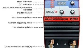 iBELL 3-Phase MMA Dual IGBT Industrial Inverter Welding machine 400A